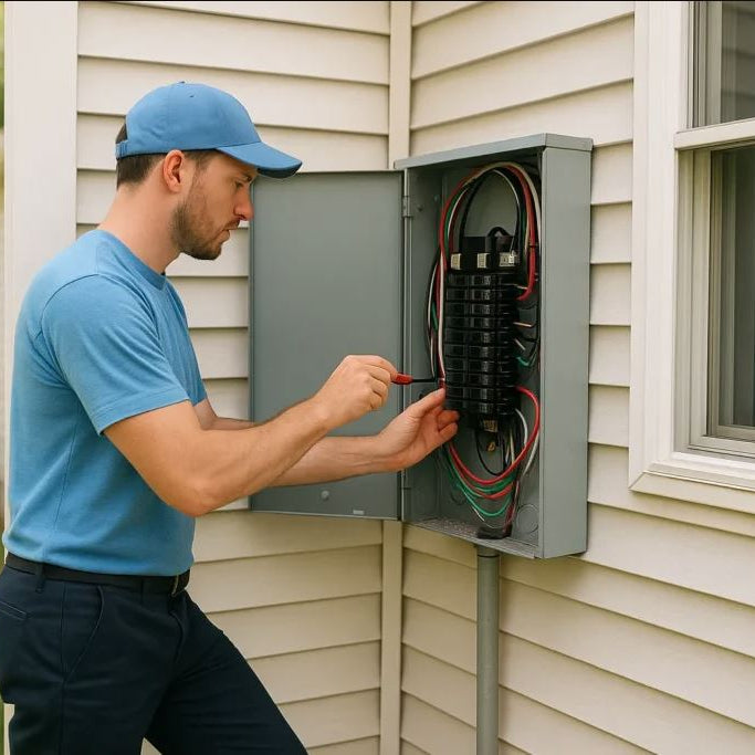 Electric Breaker Panel Replacment Upgrade