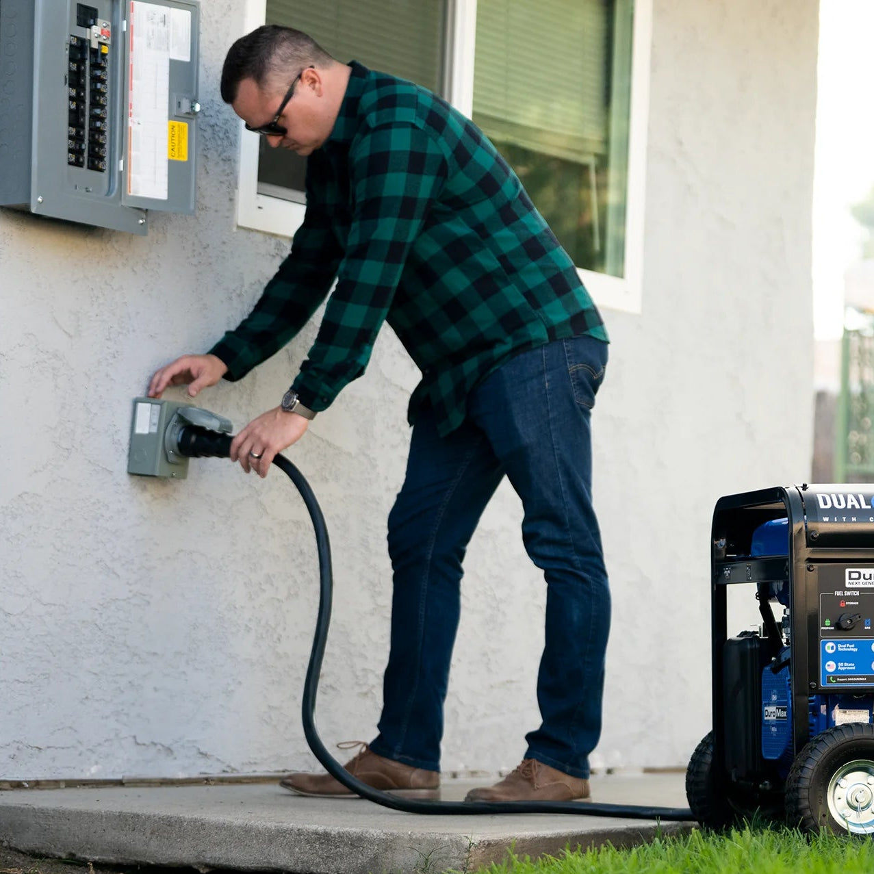 Portable Generator Power Inlet Installation