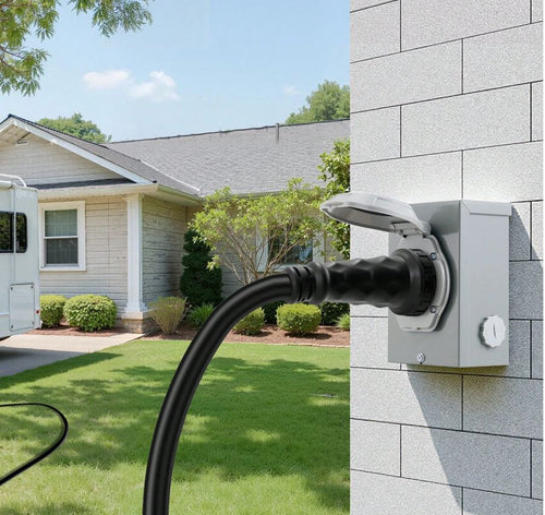 Portable Generator Power Inlet Installation